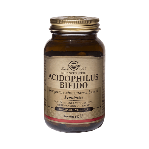Acidophilus Bifido Integratori fermenti lattici Solgar