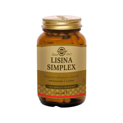 SOLGAR Lisina Simplex Integratori alimentari Solgar