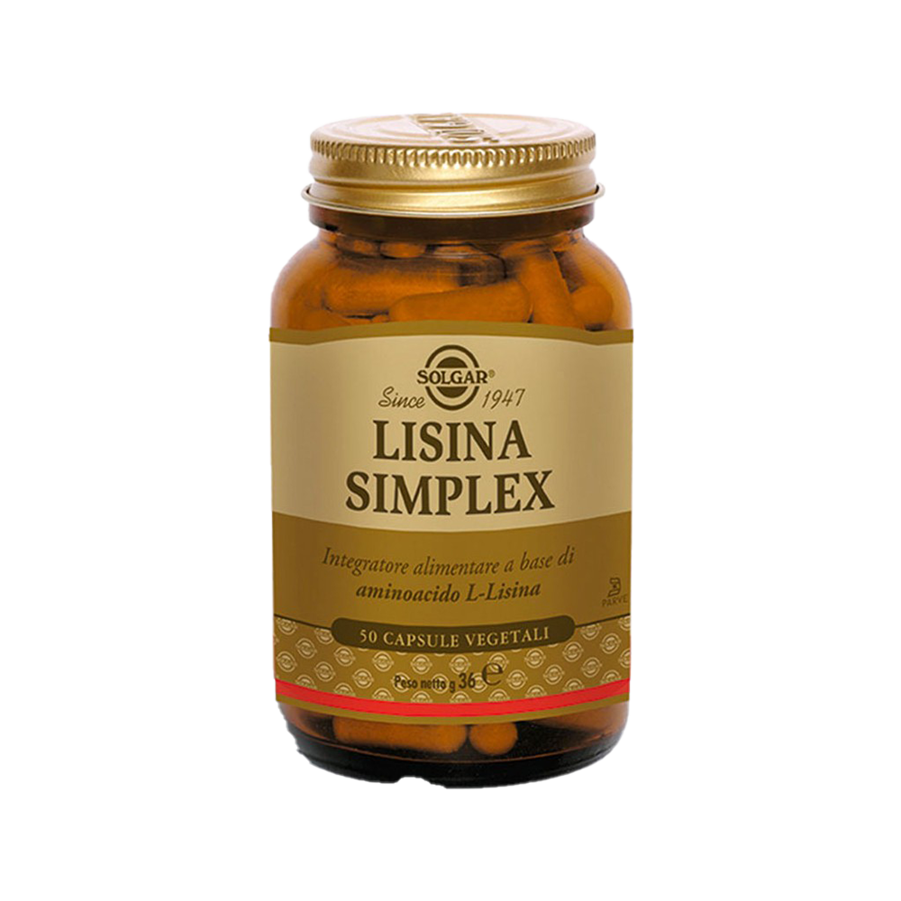 Lisina Simplex Integratori alimentari Solgar