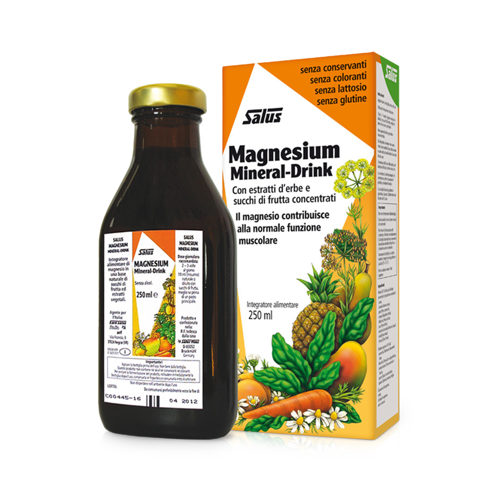 Salus Magnesium Mineral Drink 250 ml Benessere ossa e denti Salus