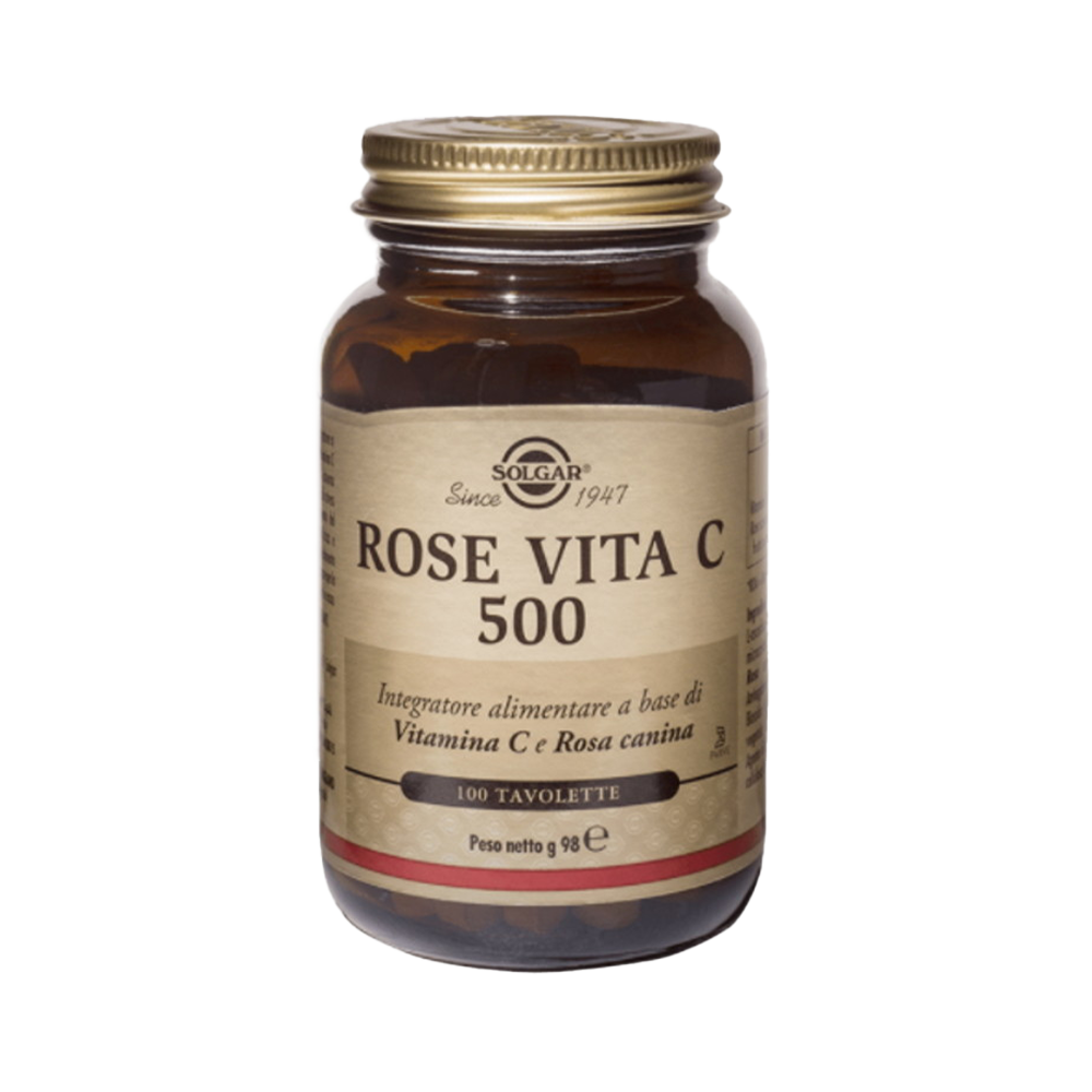Rose Vita C 500 Vitamine e Minerali Solgar