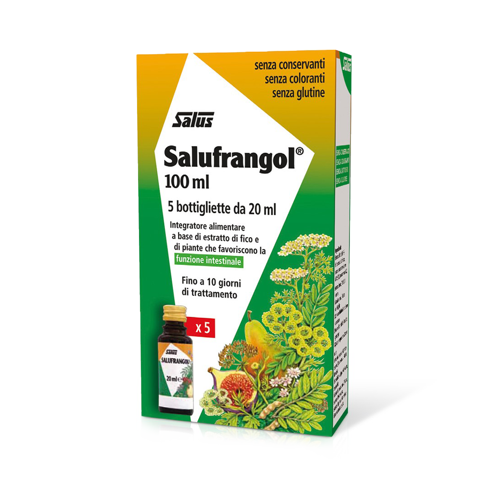 Salufrangol 5x20 ml Regolarità intestinale Salus