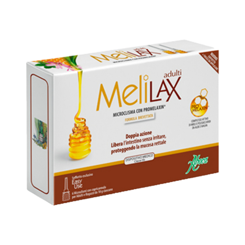 Melilax Adulti - microclismi con Promelaxin® Integratori alimentari Aboca
