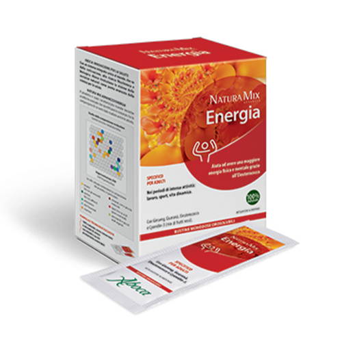 ABOCA NaturaMix Advanced Energia 28 Bustine Vitamine e Minerali Aboca