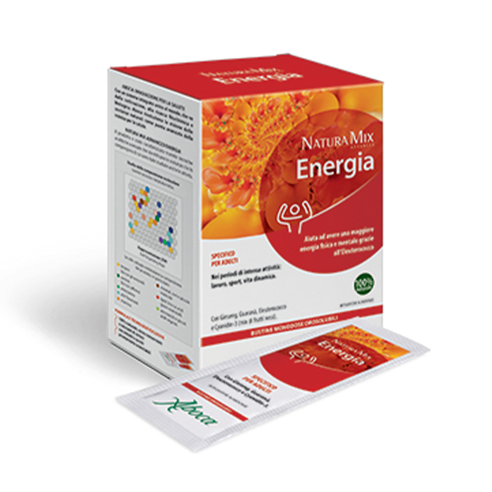 ABOCA NaturaMix Advanced Energia Bustine Orosolubili Vitamine e Minerali Aboca