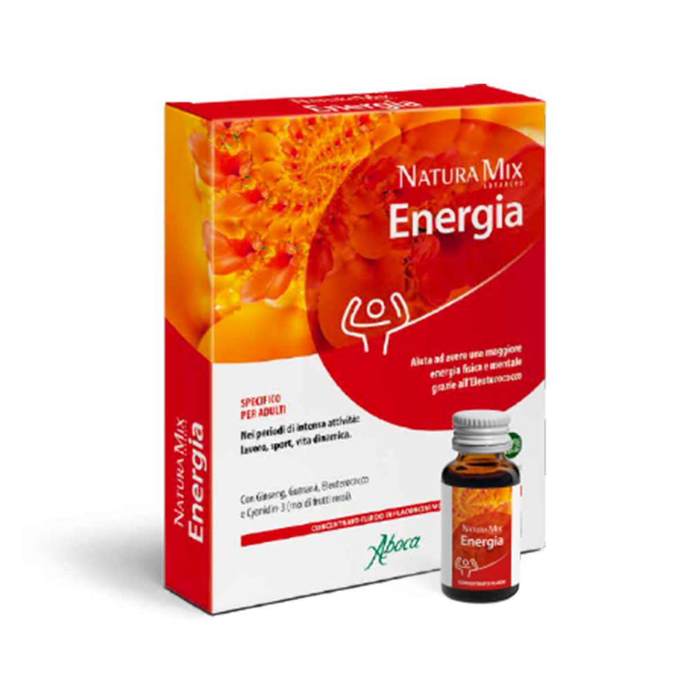 Natura Mix Advanced Energia Concentrato Fluido Tonici e recupero fisico Aboca