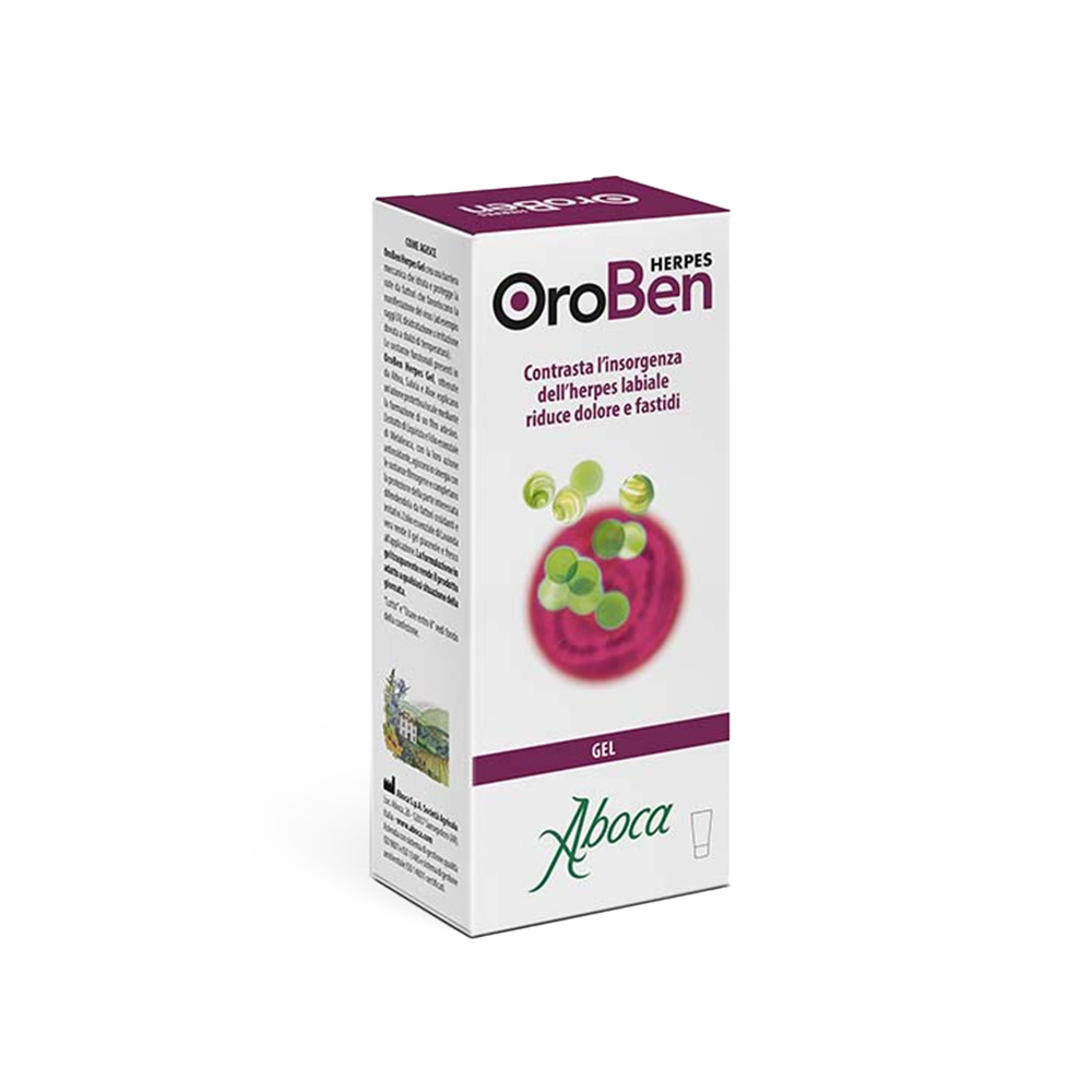 OroBen Herpes Gel Creme funzionali Aboca