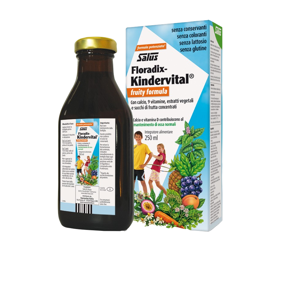 Salus Floradix-Kindervital® Fruity Formula 250 ml Integratori alimentari Salus