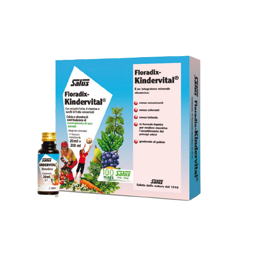 Salus Floradix-Kindervital® Formula classica Monodose Integratori alimentari Salus