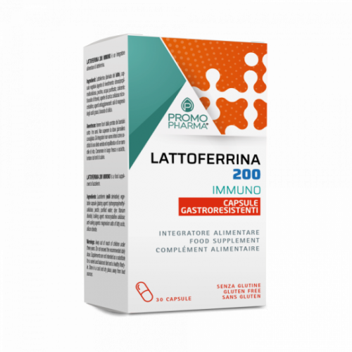 Lattoferrina 200 Immuno 30 Capsule Difese immunitarie Promopharma