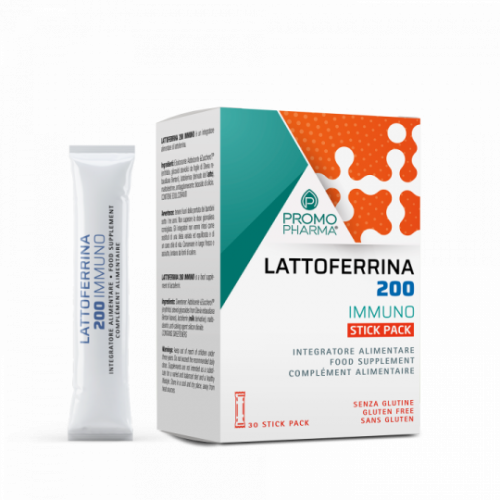 Lattoferrina 200mg Immuno 30 Stick Difese immunitarie Promopharma