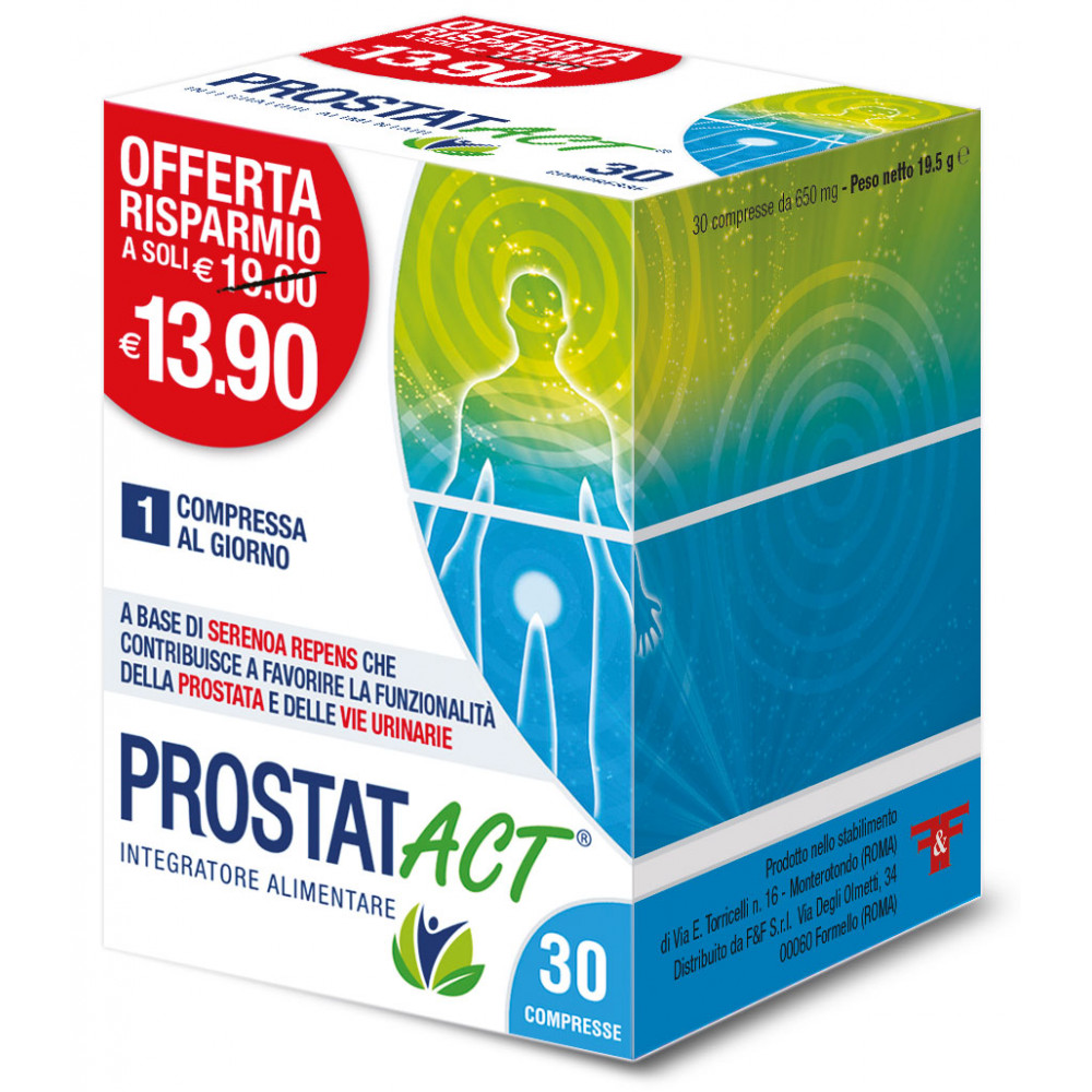 Prostatact 30 compresse Integratori alimentari ACT
