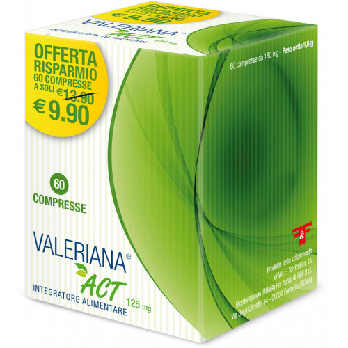 Valeriana ACT 125 mg Integratori alimentari ACT