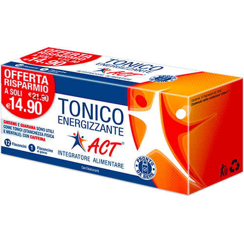 Tonico Energizzante ACT Integratori alimentari ACT