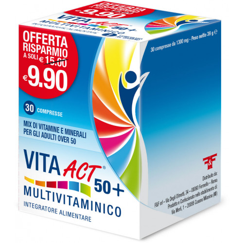 Vita ACT 50+ Multivitaminico Integratori alimentari ACT