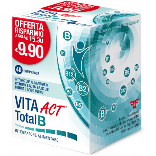 Vita ACT Total B 40 compresse Integratori alimentari ACT