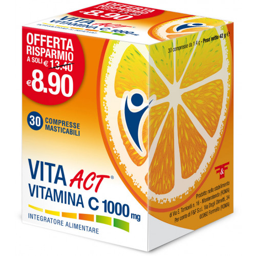 Vita ACT Vitamina C 1000 mg Integratori alimentari ACT