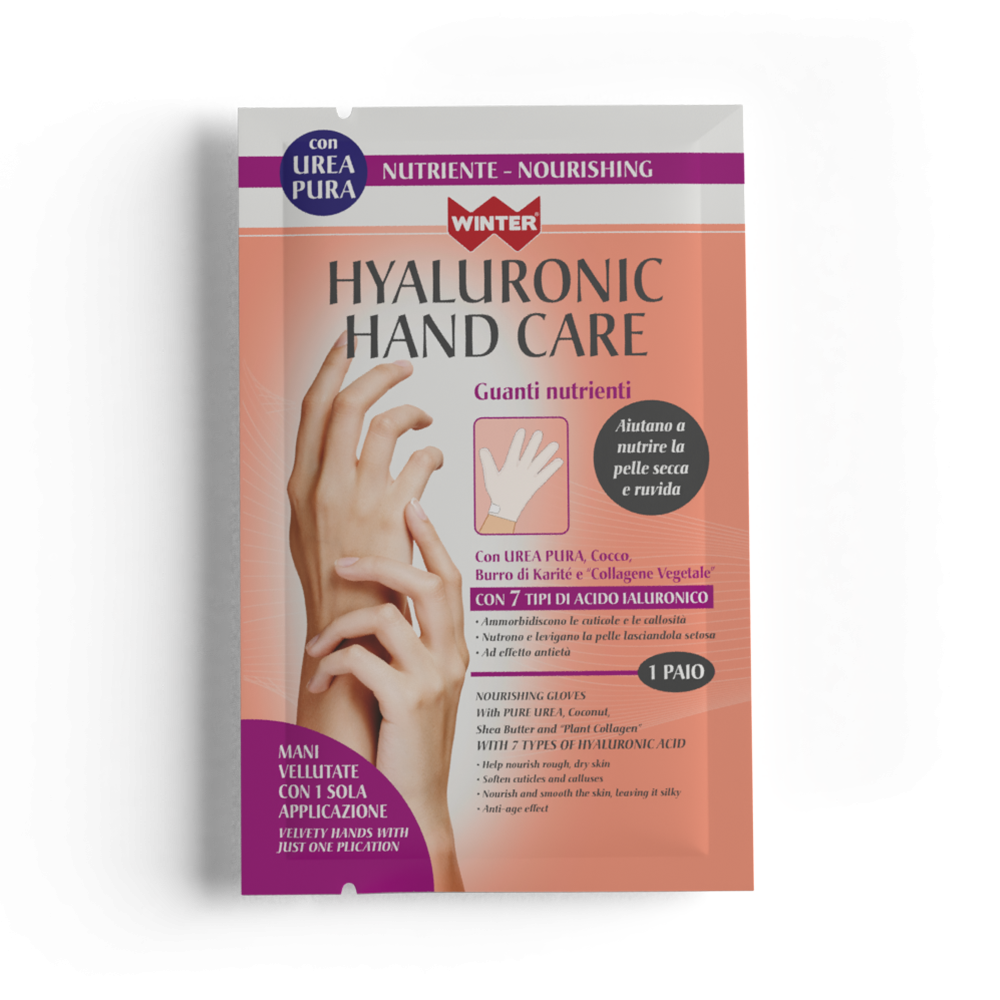 Guanti Nutrienti Hyaluronic Hand Care Mani e Piedi Winter
