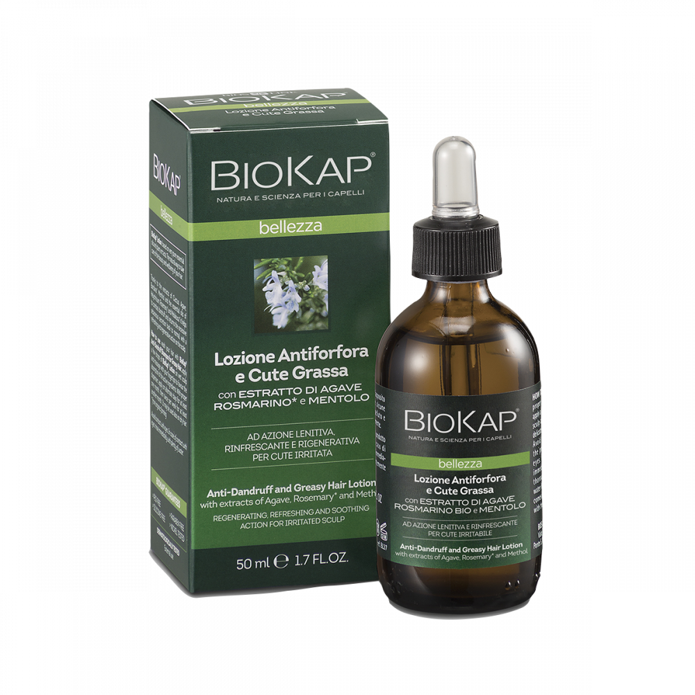 BioKap Lozione Antiforfora e Cute Grassa 50ml Trattamenti specifici Biokap