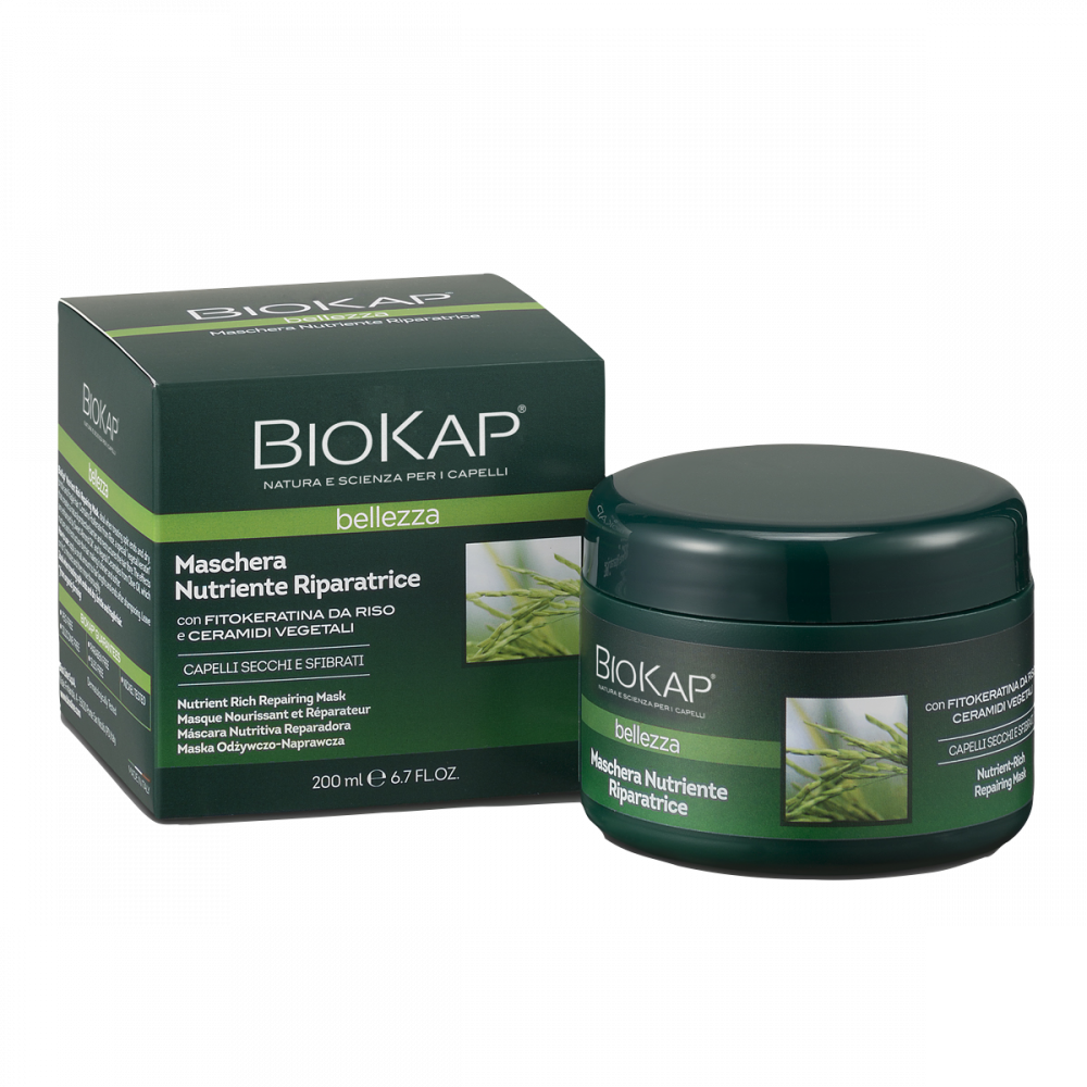 BioKap Maschera Nutriente Riparatrice Maschere capelli Biokap