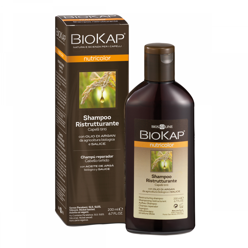 Shampoo Ristrutturante BioKap Nutricolor Shampoo Biokap