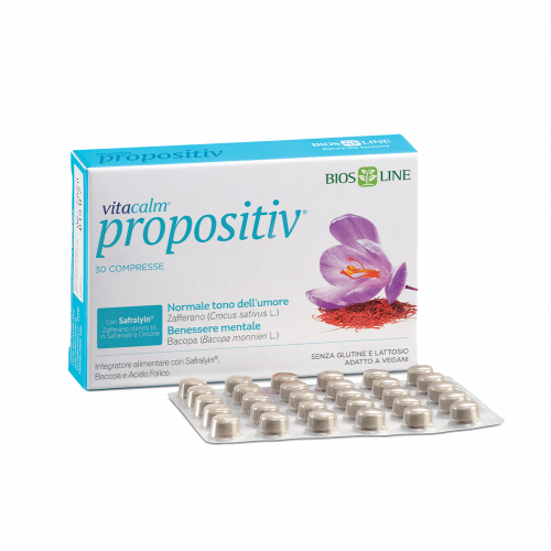 Biosline Vitacalm Propositiv 30 compresse Tono dell'umore e vitalità Bios Line