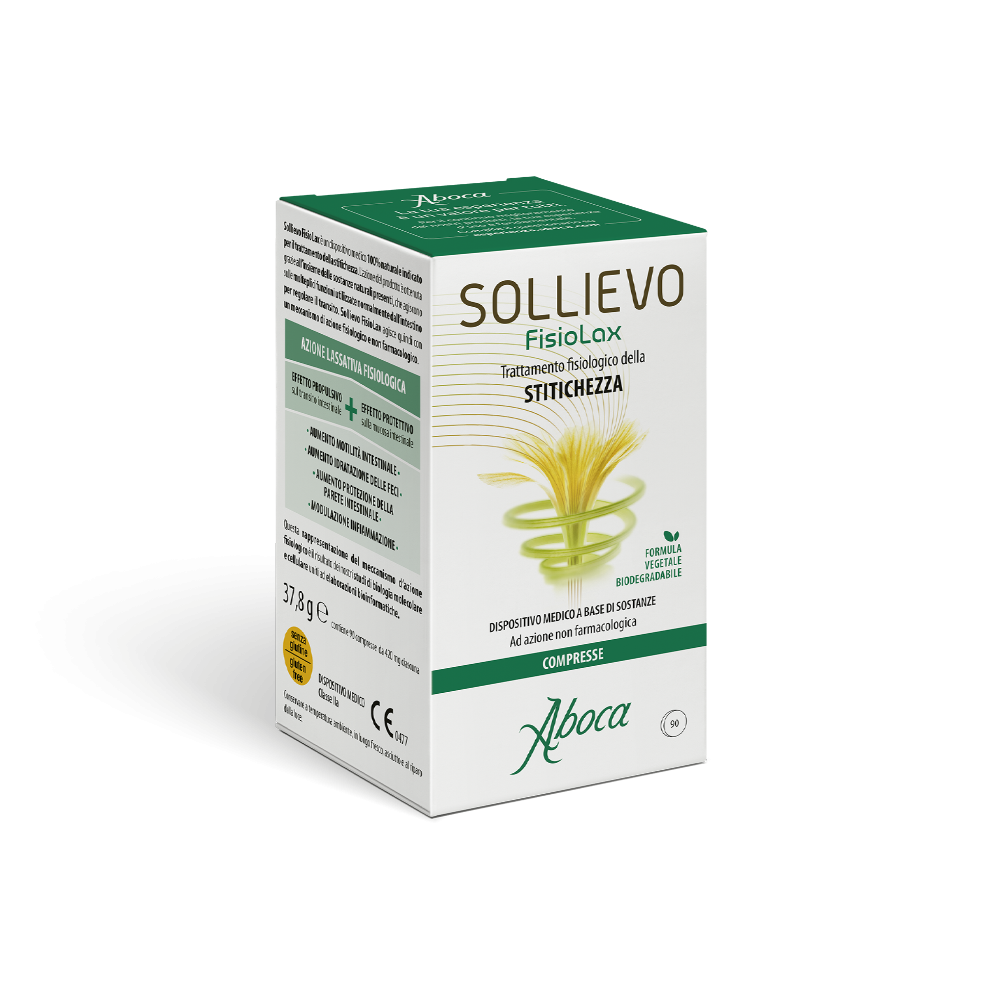 ABOCA Sollievo FisioLax 90 compresse Regolarità intestinale Aboca