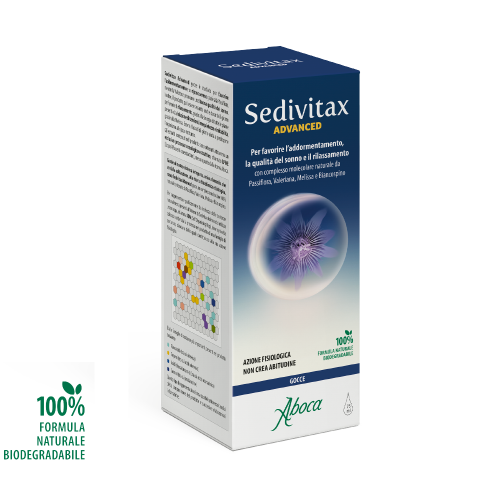 ABOCA Sedivitax Advanced 75 ml Rilassamento e riposo notturno Aboca