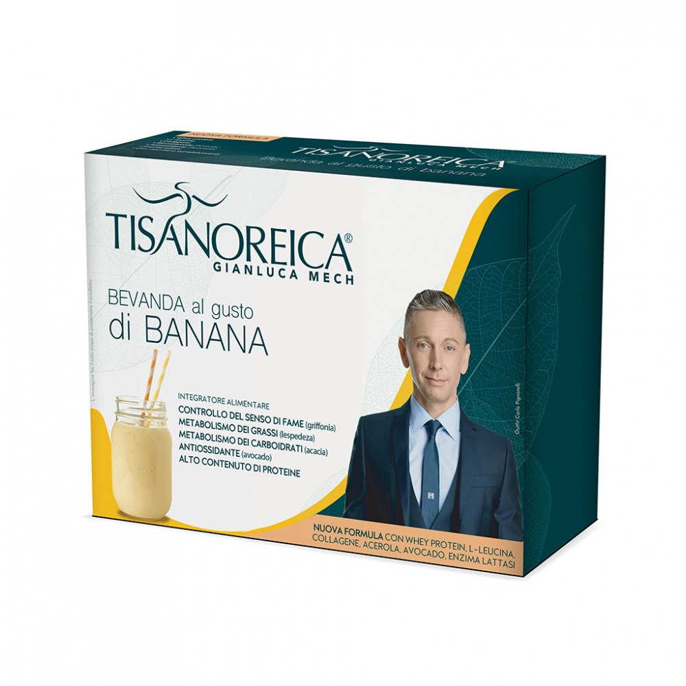 MECH Tisanoreica Bevanda al Gusto di Banana Home Mech Tisanoreica