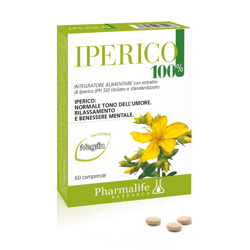 Pharmalife Iperico 100% Tono dell'umore e vitalità Pharmalife