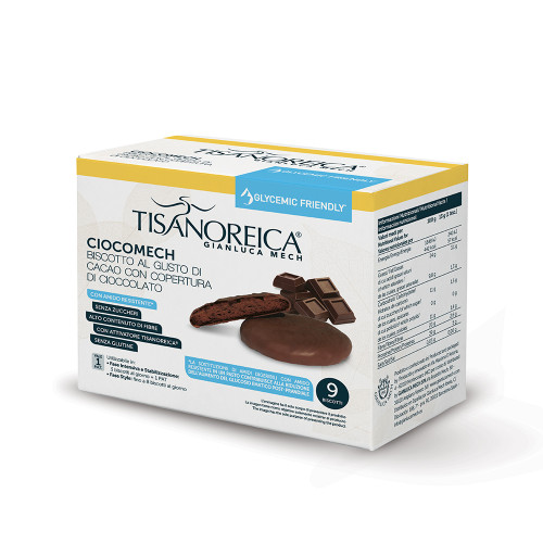 Tisanoreica Ciocomech Biscotti Cacao Glycemic Friendly Mech Tisanoreica Mech Tisanoreica