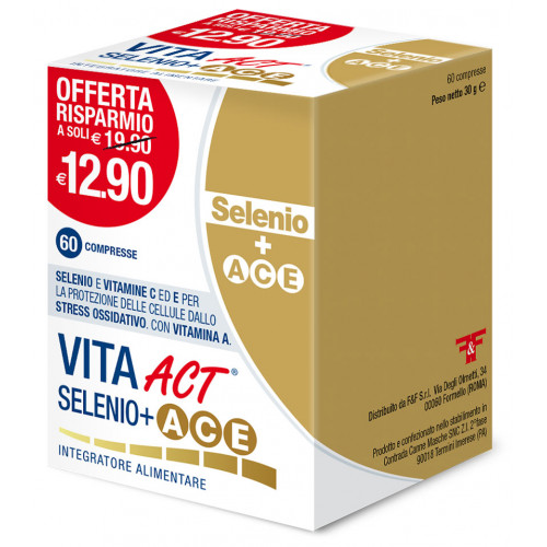 Vita ACT Selenio + ACE 60 compresse Integratori alimentari ACT