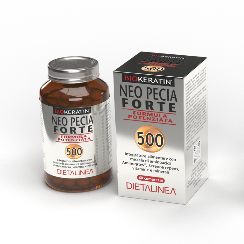 Biokeratin Neo Pecia Forte Formula Potenziata 60 compresse Integratori alimentari Dietalinea