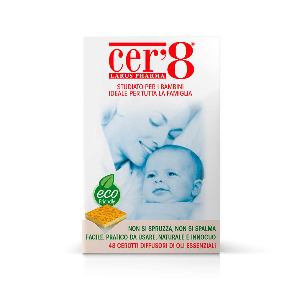 Cer’8 Family cerotti diffusori di oli essenziali Home Larus Pharma