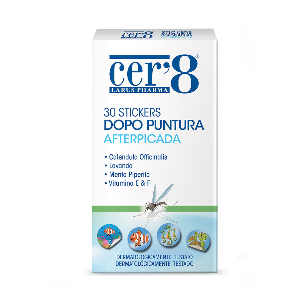 Cer’8 Sticker Dopo Puntura Lenitivo Home Larus Pharma