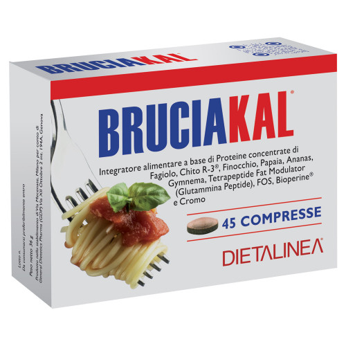 Dietalinea Bruciakal 45 compresse Equilibrio del peso Dietalinea