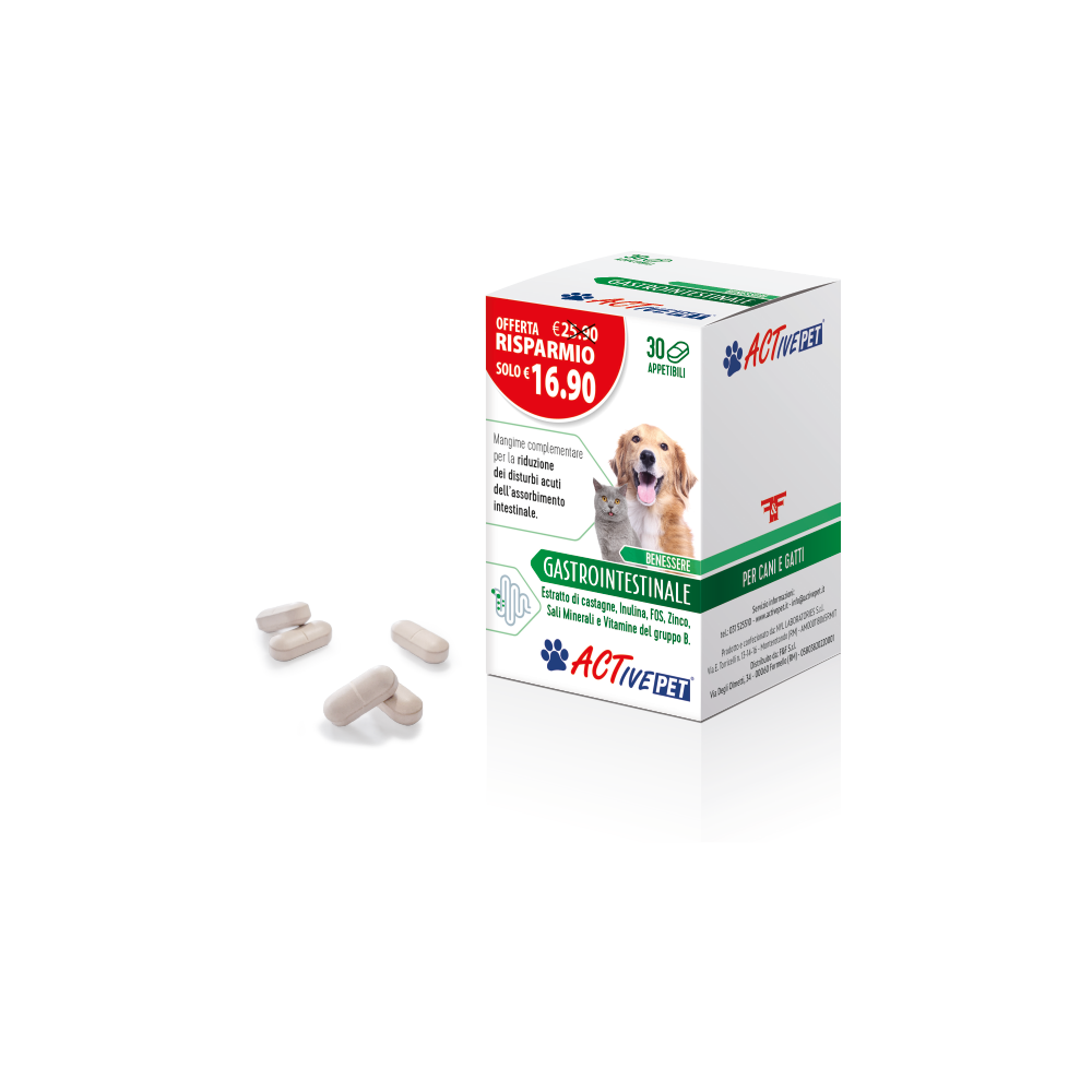 ActivePET® Gastrointestinale 30 compresse Home ACT