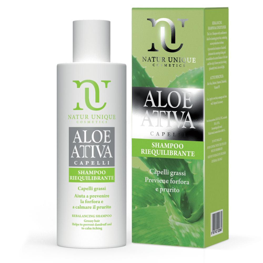 Shampoo Riequilibrante Aloe Attiva Shampoo Natur Unique