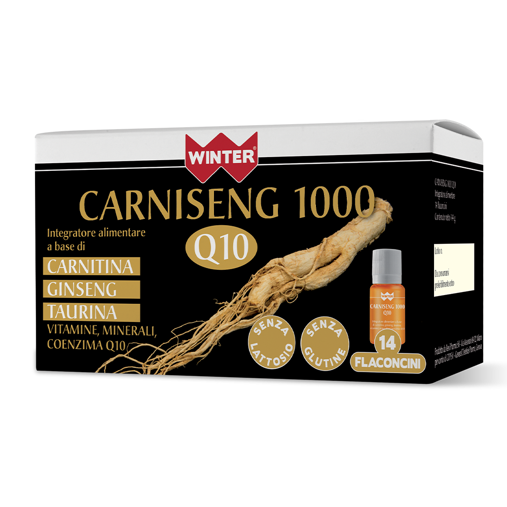 Carniseng 1000 Q10 Tonici e recupero fisico Winter