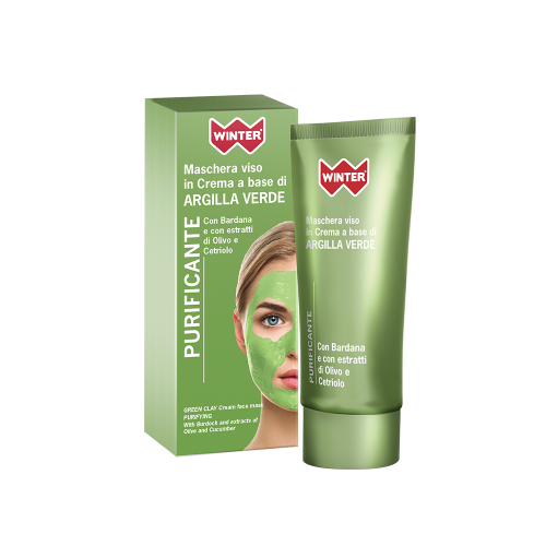 Maschera Viso Argilla Verde - Purificante Maschere e patch per il viso Winter