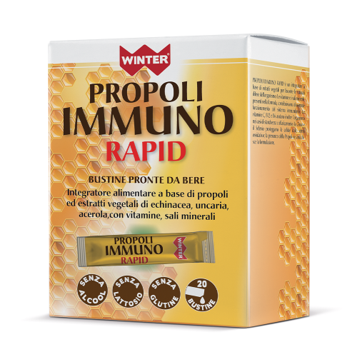 Winter Propoli Immuno Rapid Benessere vie respiratorie Winter