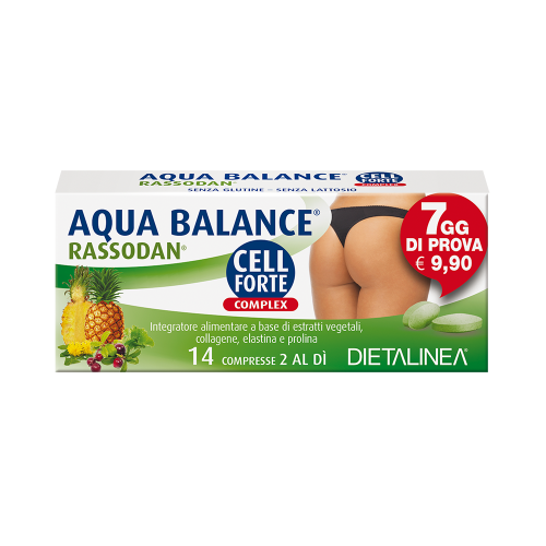 Aqua Balance Rassodan Cell Forte Complex 7 Days Drenaggio liquidi corporei Dietalinea