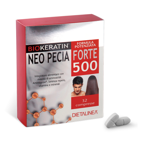 Biokeratin Neo Pecia Forte 500 Formula Potenziata Integratori alimentari Dietalinea