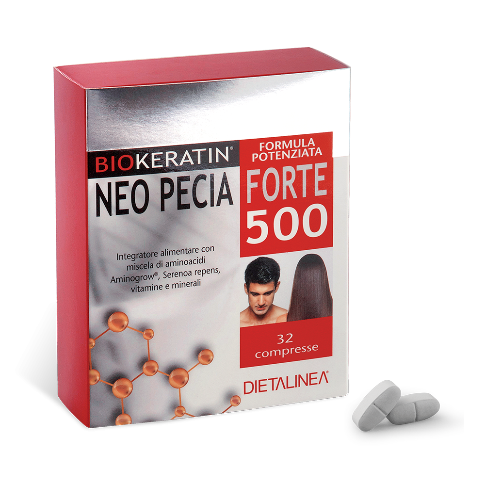 Biokeratin Neo Pecia Forte 500 Formula Potenziata Integratori alimentari Dietalinea