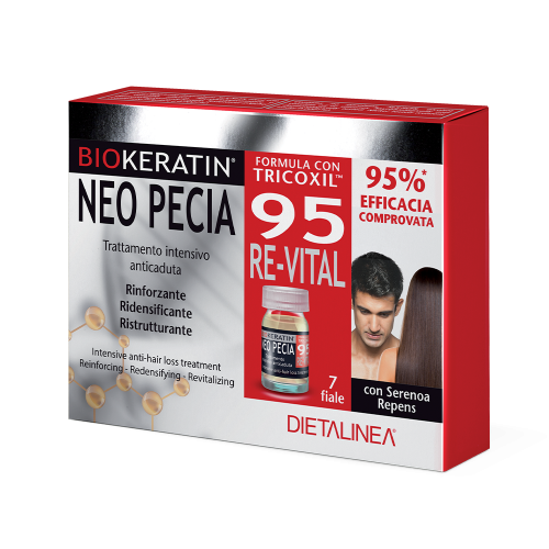 Biokeratin Neo Pecia 95 7 flaconcini Trattamenti specifici Dietalinea