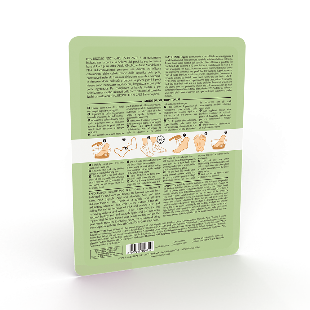 Botis Foot Hyaluronic Foot Care Calze Esfolianti – Erboristeria.com