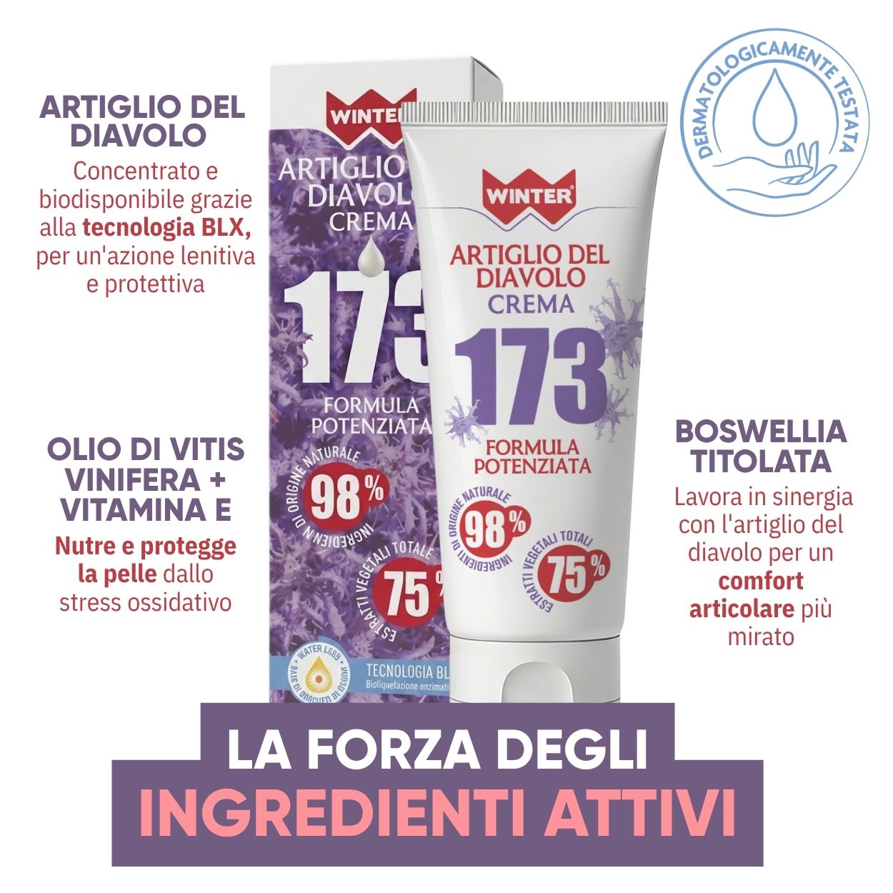 Artiglio del Diavolo Crema 173 - Sollievo Articolazioni 100ml