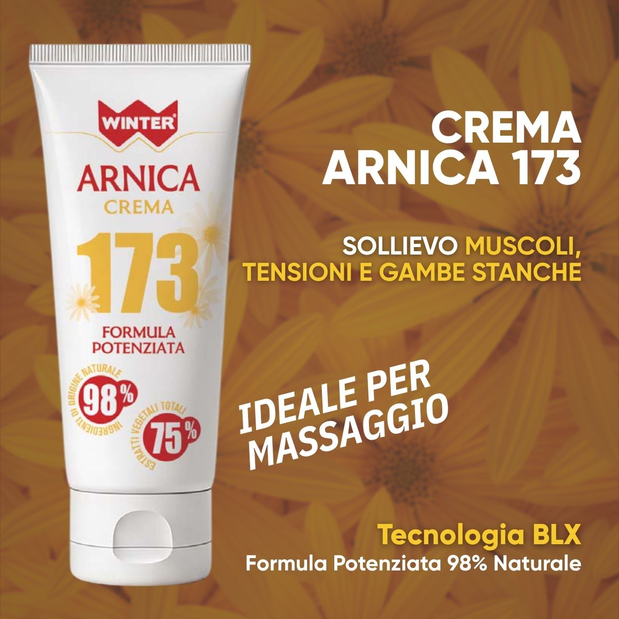 Arnica Crema 173 - Sollievo Muscoli 100ml