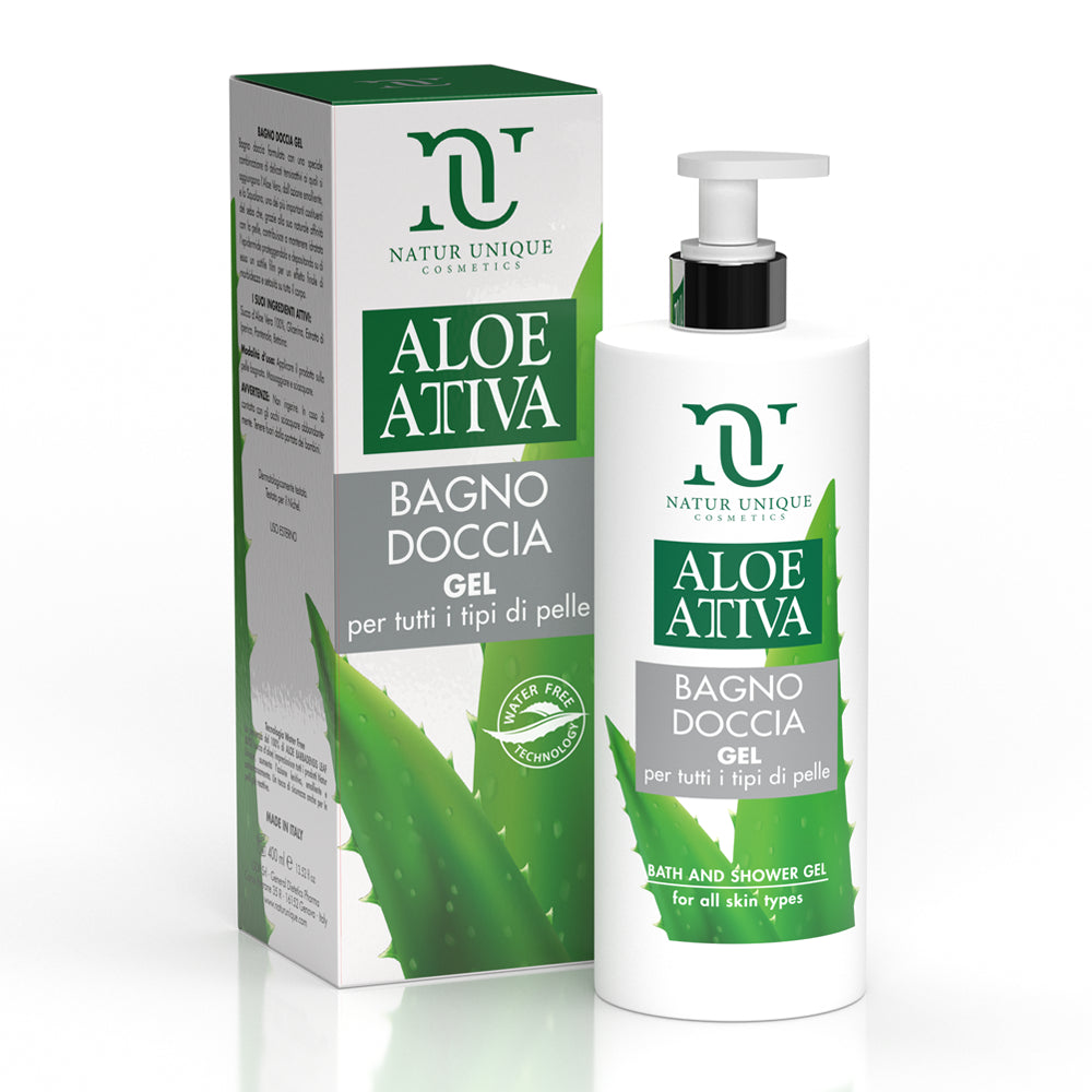 Bagno Doccia Gel Aloe Attiva Doccia Natur Unique