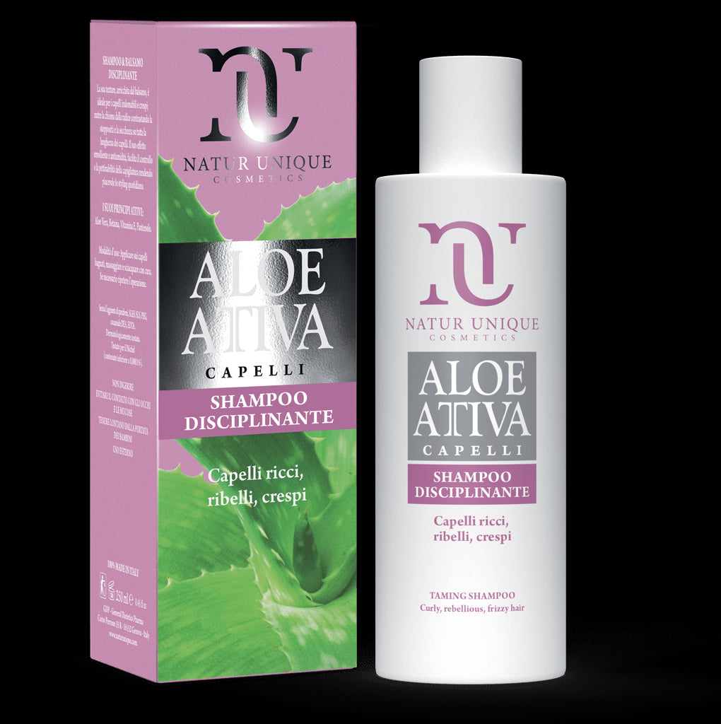 Shampoo Disciplinante Aloe Attiva Shampoo Natur Unique